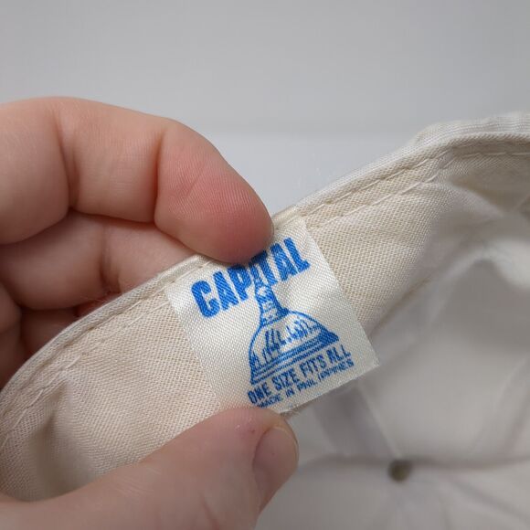 Taters Boise Idaho Snapback Hat White One Size Adjustable 6 Panel Rope Capital - Picture 8 of 8